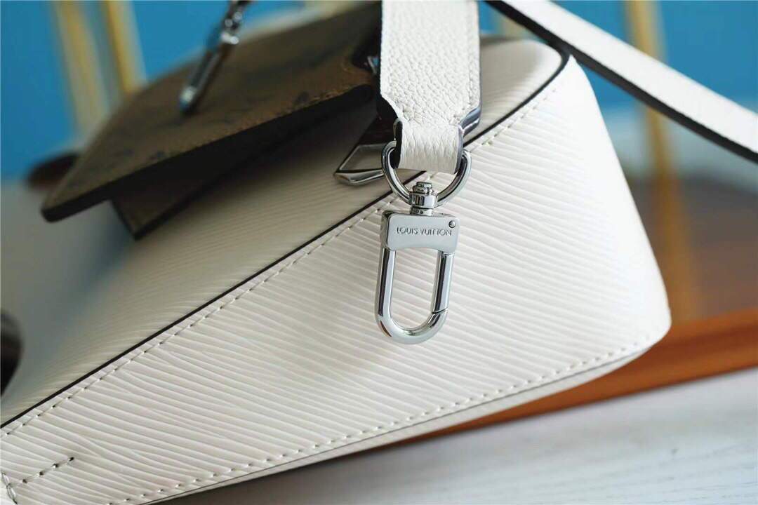 LV M80688 Louis Vuitton Marelle Epi Handbag M80794 M80689 Quartz White