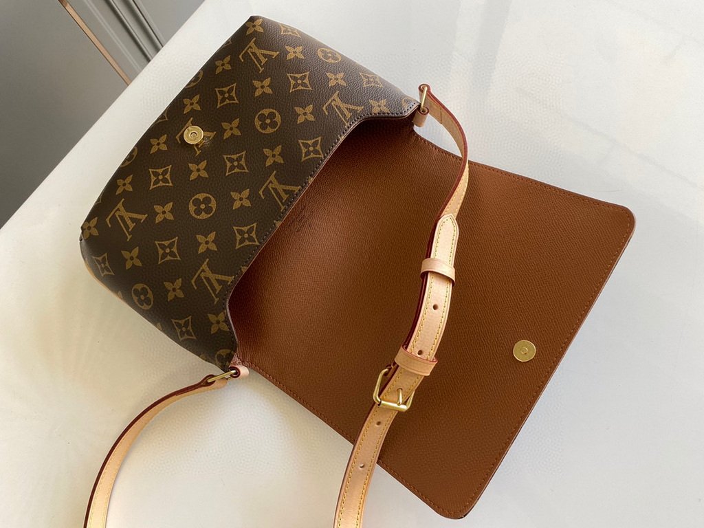 LV M51257 Louis Vuitton Musette Tango Monogram Bag