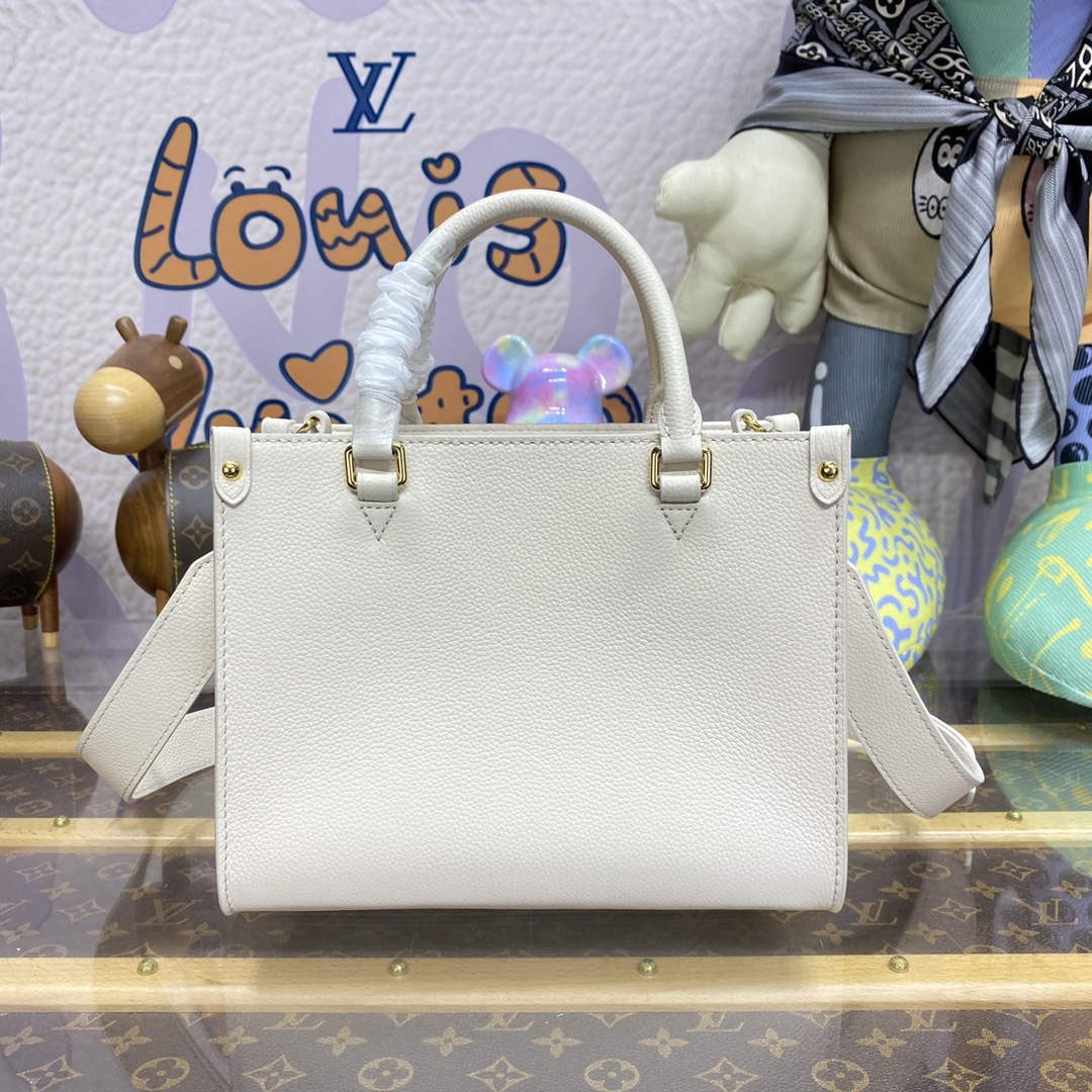 LV M23637 Louis Vuitton Lock   Go Handbag Quartz