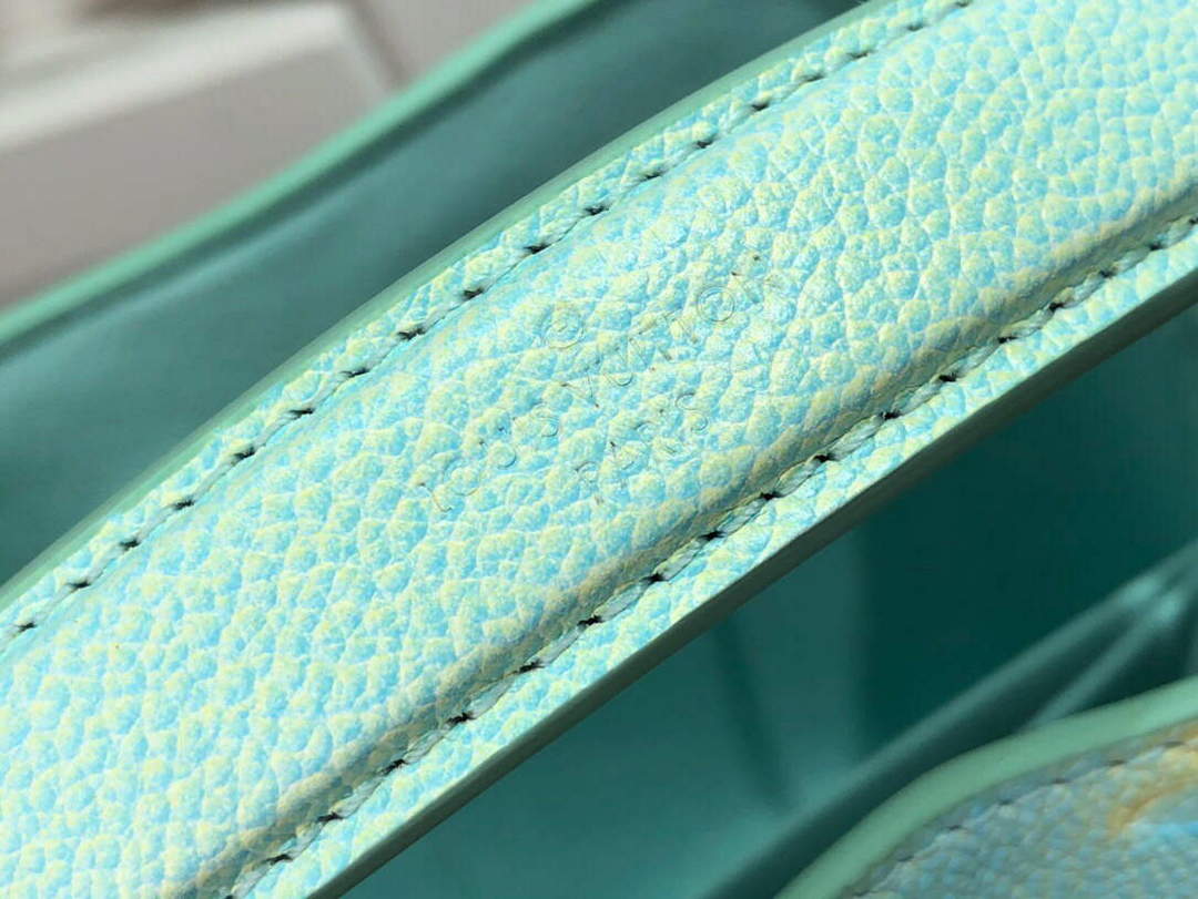 LV M46173 Louis Vuitton NONO BB Bucket Bag Vert d eau Green