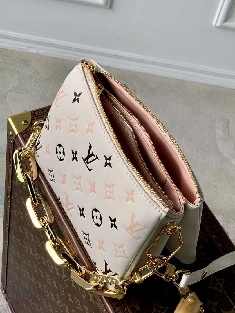 LV M22954 Louis Vuitton Coussin Mini Handbag Beige
