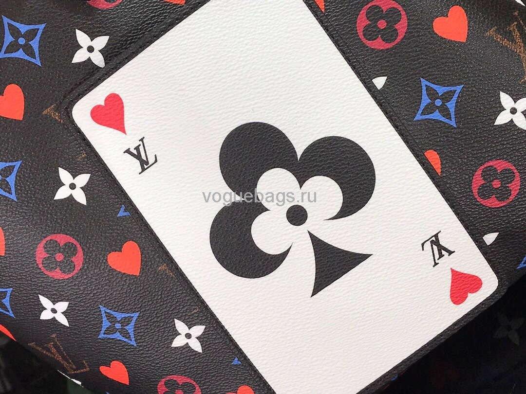 LV M57462 Louis Vuitton Game On Neverfull MM Monogram M57483 Bag Black