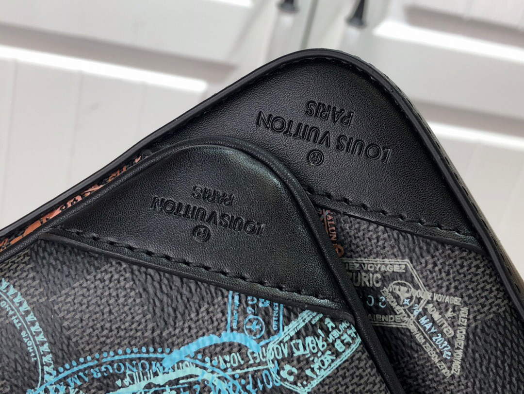 LV N58040 Louis Vuitton Trio Messenger Bag Black