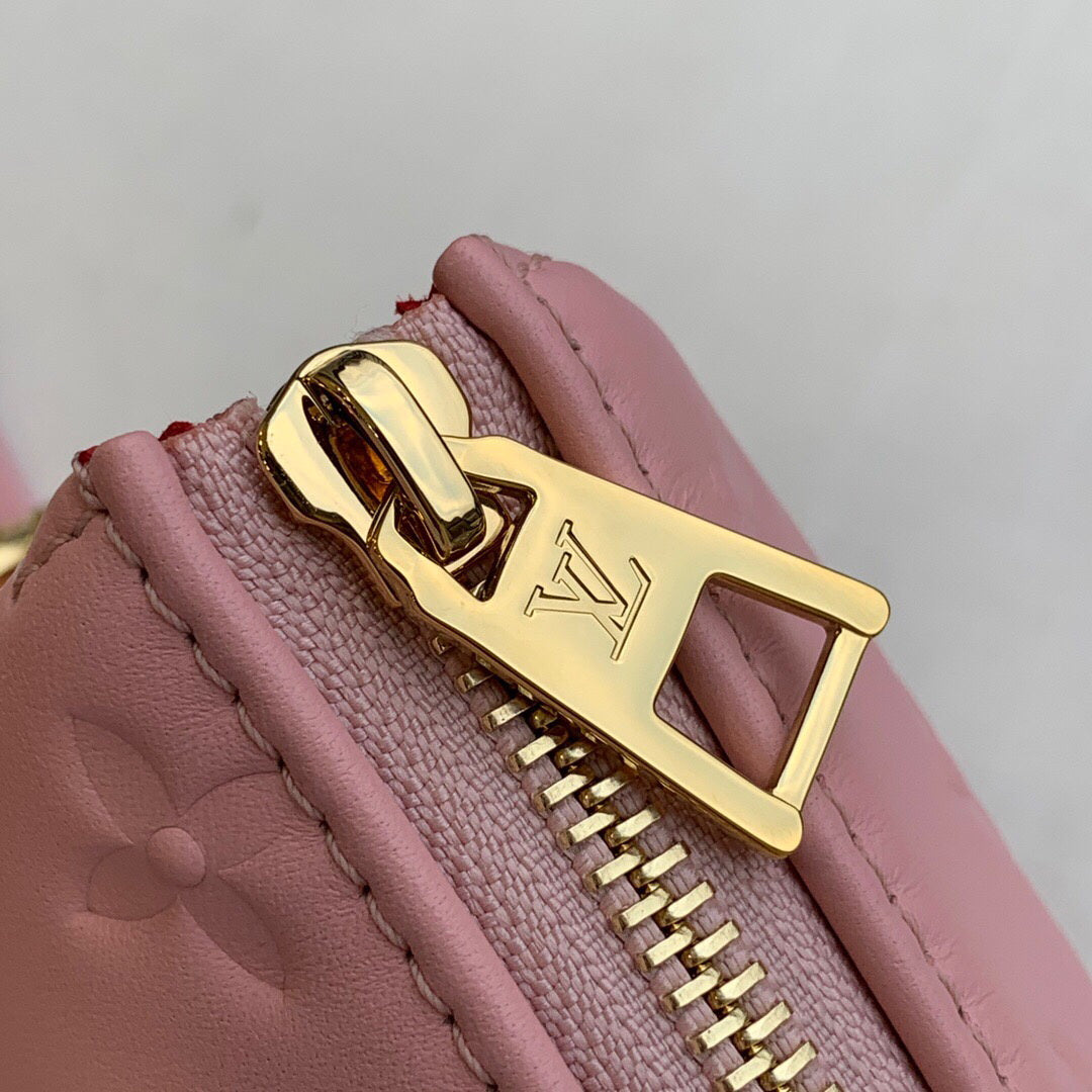 LV M59276 Louis Vuitton Coussin PM Handbag Pink M59277