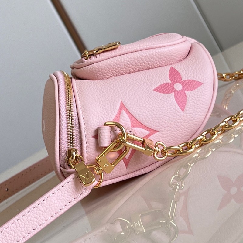 LV M82347 Louis Vuitton Mini Bumbag Monogram Empreinte Leather