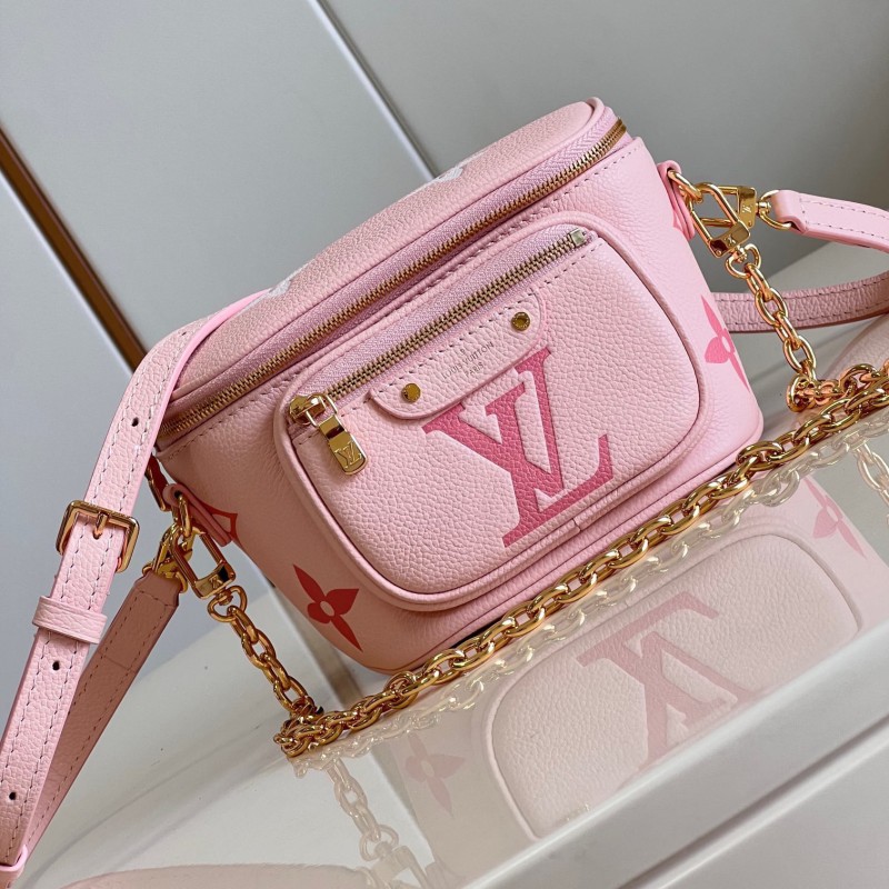 LV M82347 Louis Vuitton Mini Bumbag Monogram Empreinte Leather