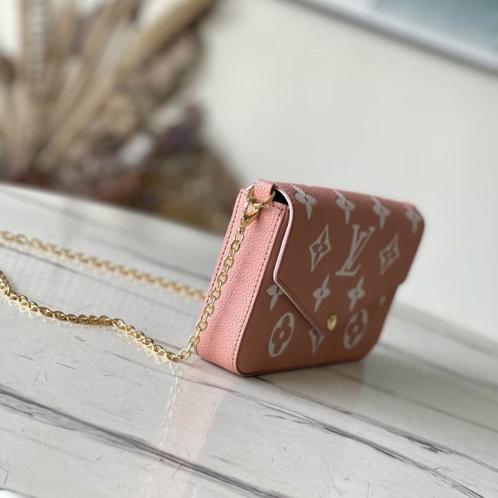 BAG NEW ARRIVAL - LV FÉLICIE POCHETTE PINK 21CM M81759