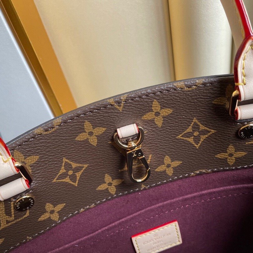 LV M41056 Louis Vuitton Montaigne MM Tote Bag Monogram