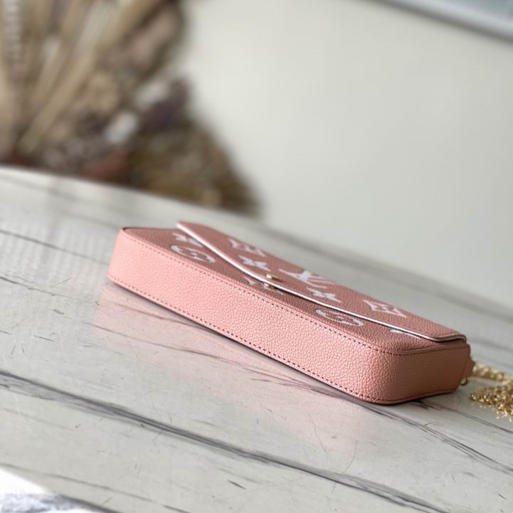 BAG NEW ARRIVAL - LV FÉLICIE POCHETTE PINK 21CM M81759