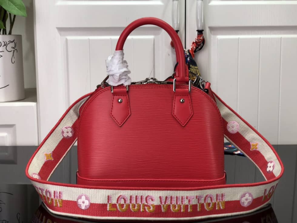 Louis Vuitton Alma BB Epi Leather Red M59346 Replica Shoulder Bag