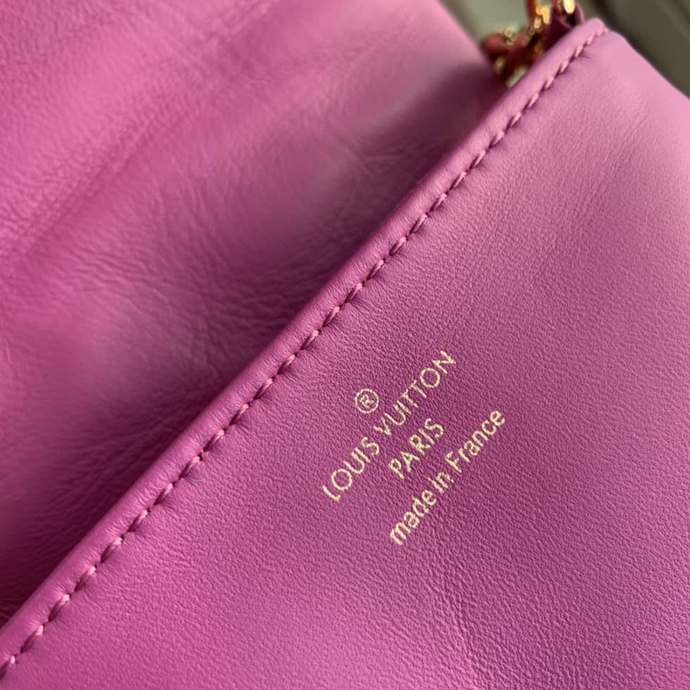 Best Replica Louis Vuitton Beltbag Coussin Cruise 22 Monogram Embossed Orchid M81127 Replica Crossbody Bag(ColaReps)