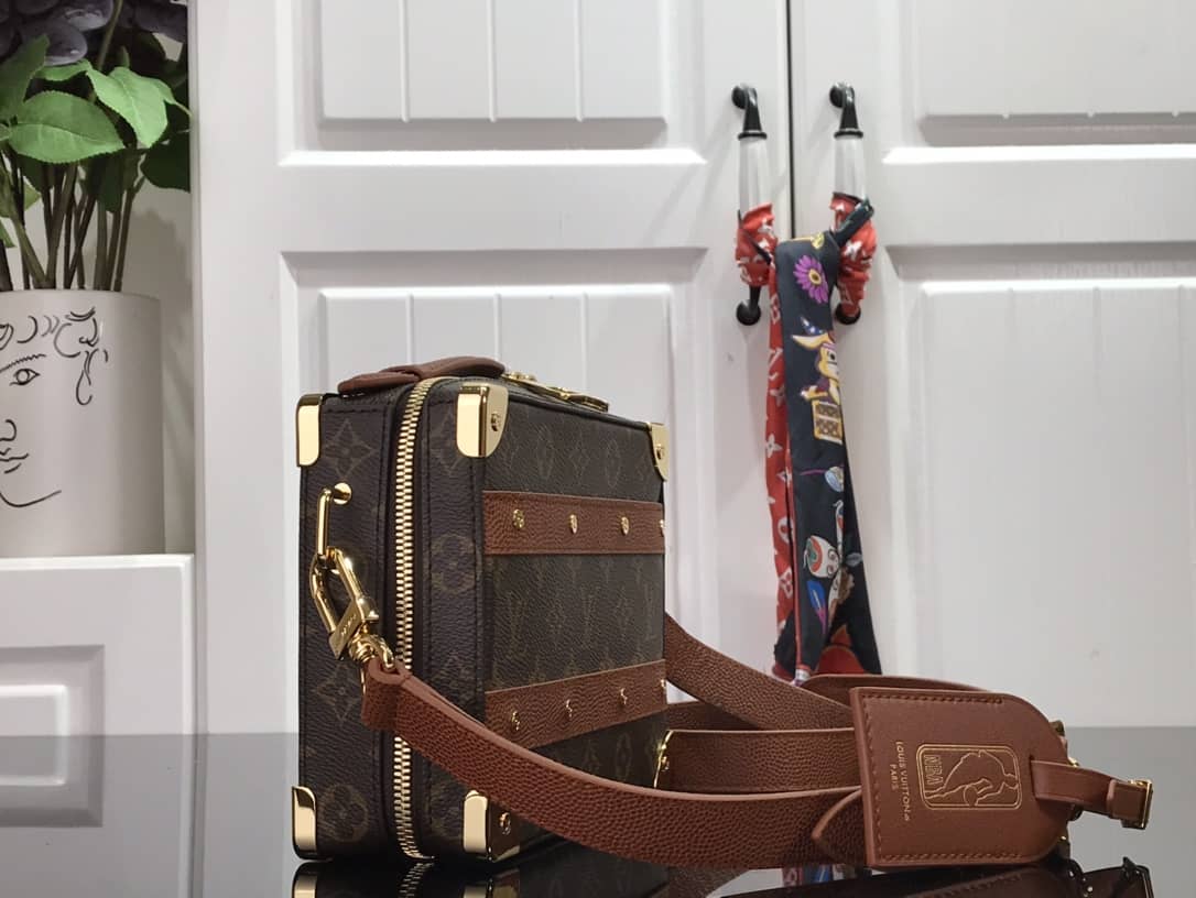 Louis Vuitton x NBA Legacy Handle Trunk Monogram Replica Bag M45785