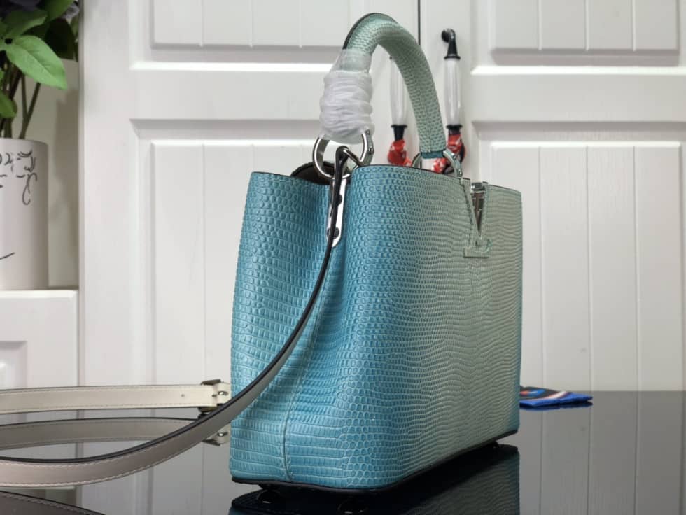 Louis Vuitton Capucines BB Collection Blue N98093 Replica Shoulder Bag