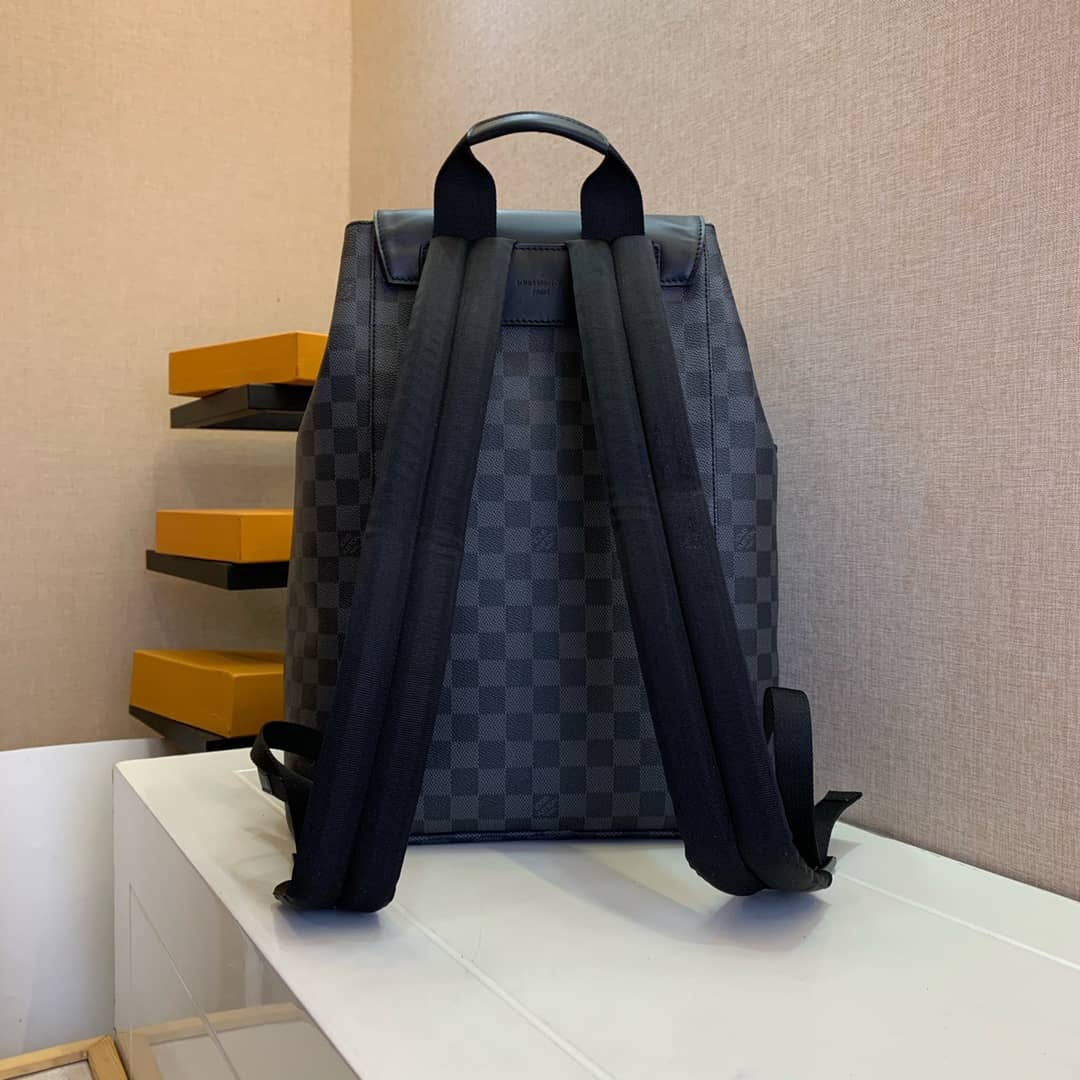 Louis Vuitton Damier Graphite Coated Canvas Utility Replica Backpack N40279