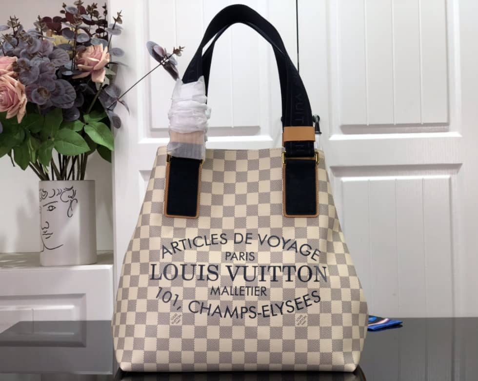 Louis Vuitton Cabas PM Damier Azur Canvas N41179 Replica Shoulder Bag
