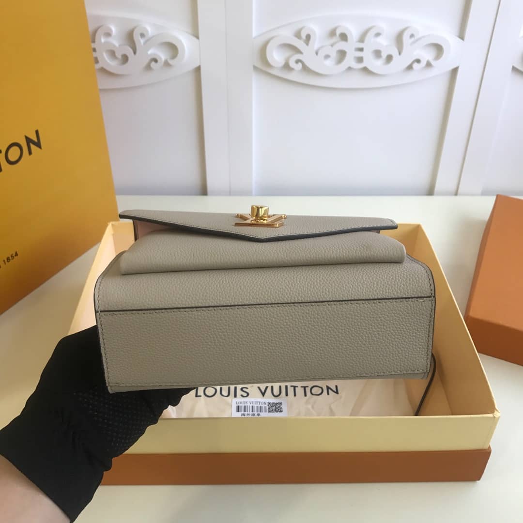 Louis Vuitton MyLockMe BB Calf Chain Replica  Shoulder Bag Apricot M51418