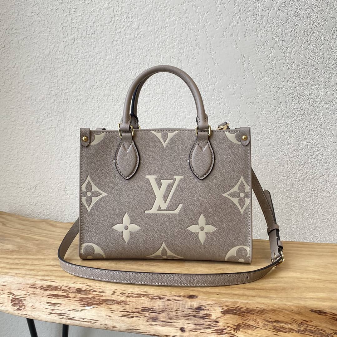 Louis Vuitton Mini Onthego Tote Replica Gray M45560
