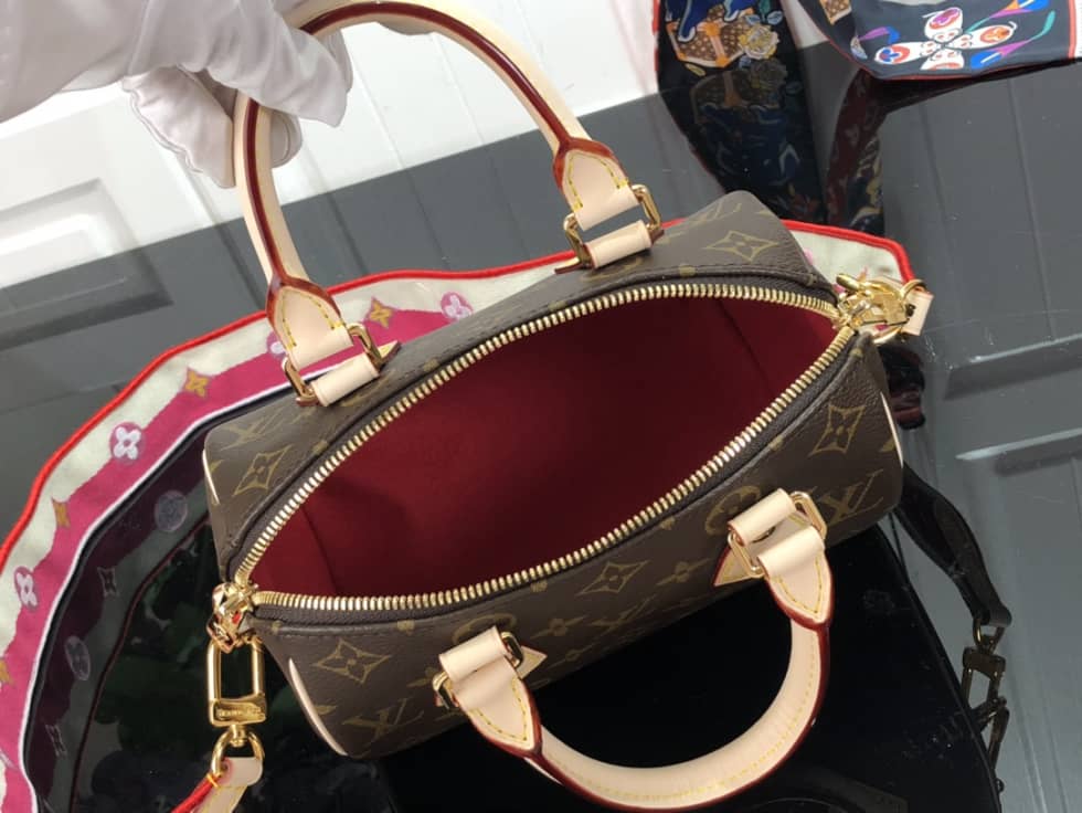 Louis Vuitton Speedy 20 Bandoulière Bag Monogram M45957 Replica Shoulder Bag