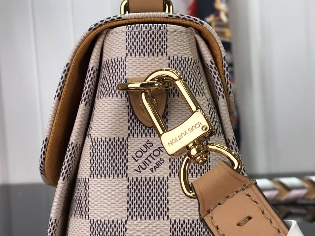 Louis Vuitton Croisette Damier Azur Canvas Replica Bag N50053