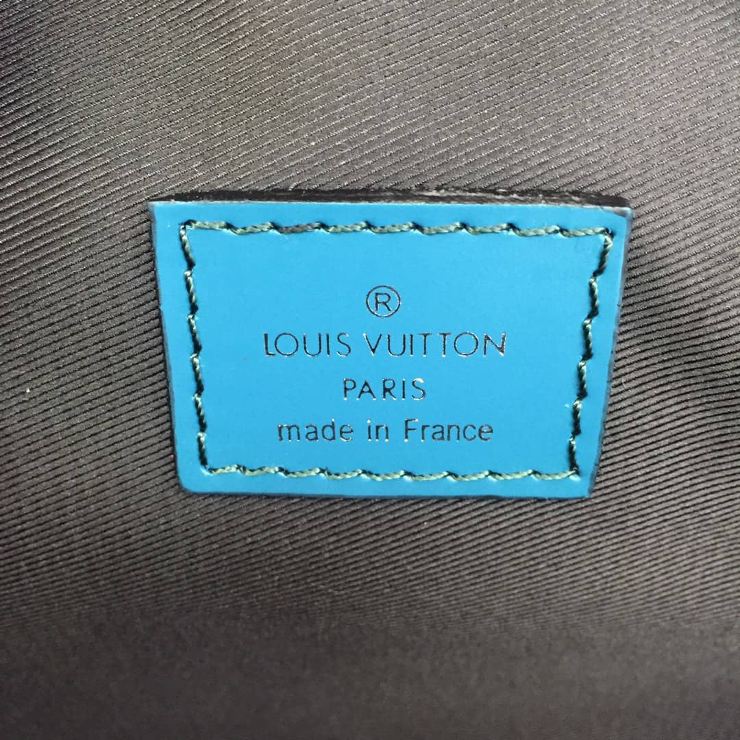 Louis Vuitton Damier Graphite Canvas Replica  Bumbag Black Blue M51464