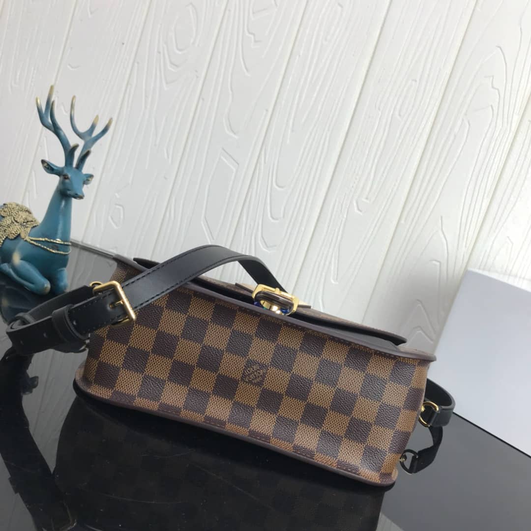 Louis Vuitton Damier Canvas Trendy Replica Crossbody Bag Black N40146