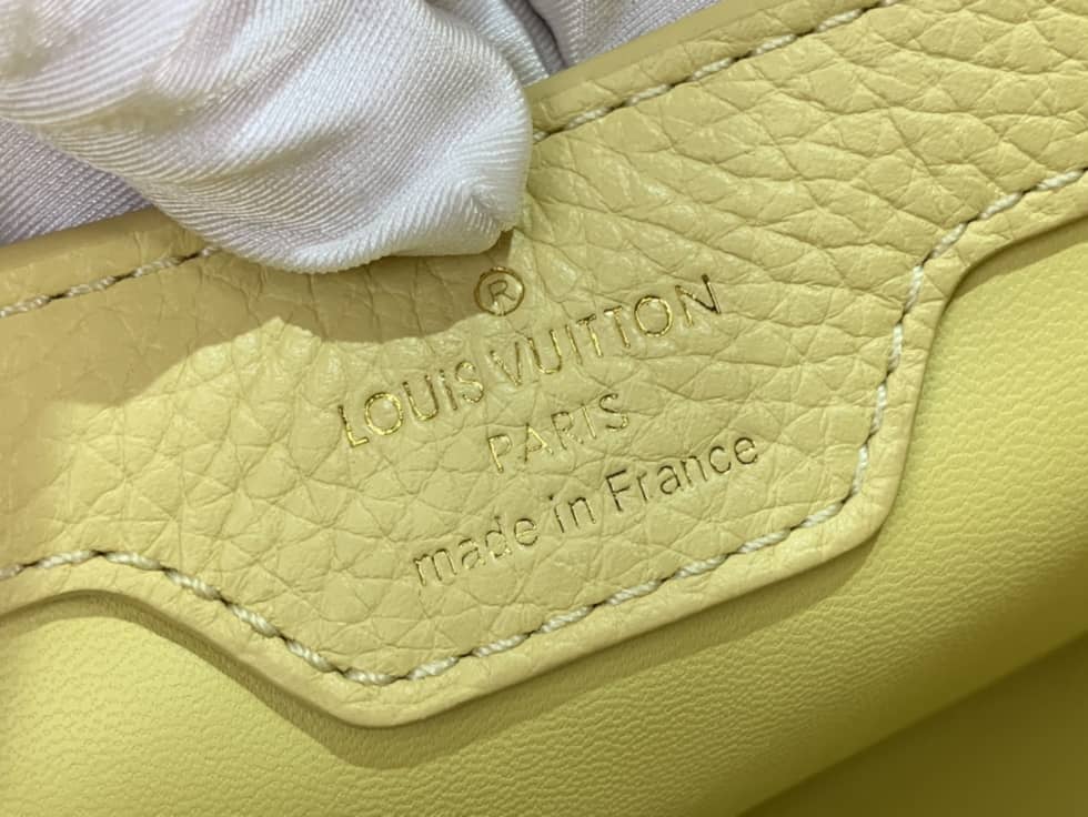 Louis Vuitton Capucines BB Yellow M59872 Replica Shoulder Bag