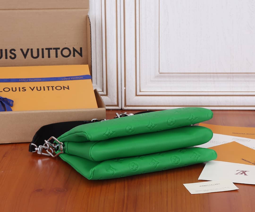 Louis Vuitton Coussin PM Monogram Embossed Replica Crossbody Bag Green M57790