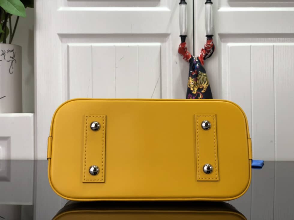 Louis Vuitton Alma BB Epi Leather Yellow M59357 Replica Shoulder Bag