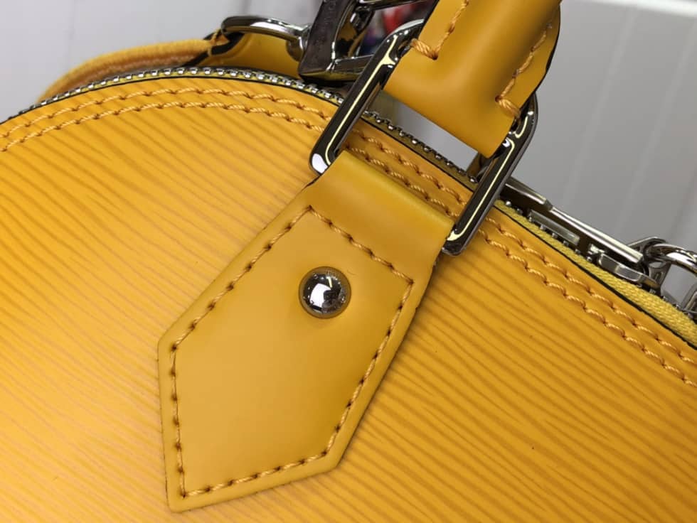 Louis Vuitton Alma BB Epi Leather Yellow M59357 Replica Shoulder Bag