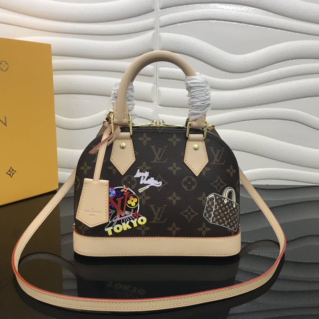 Louis Vuitton Alma BB Monogram Canvas Bag Replica M53152