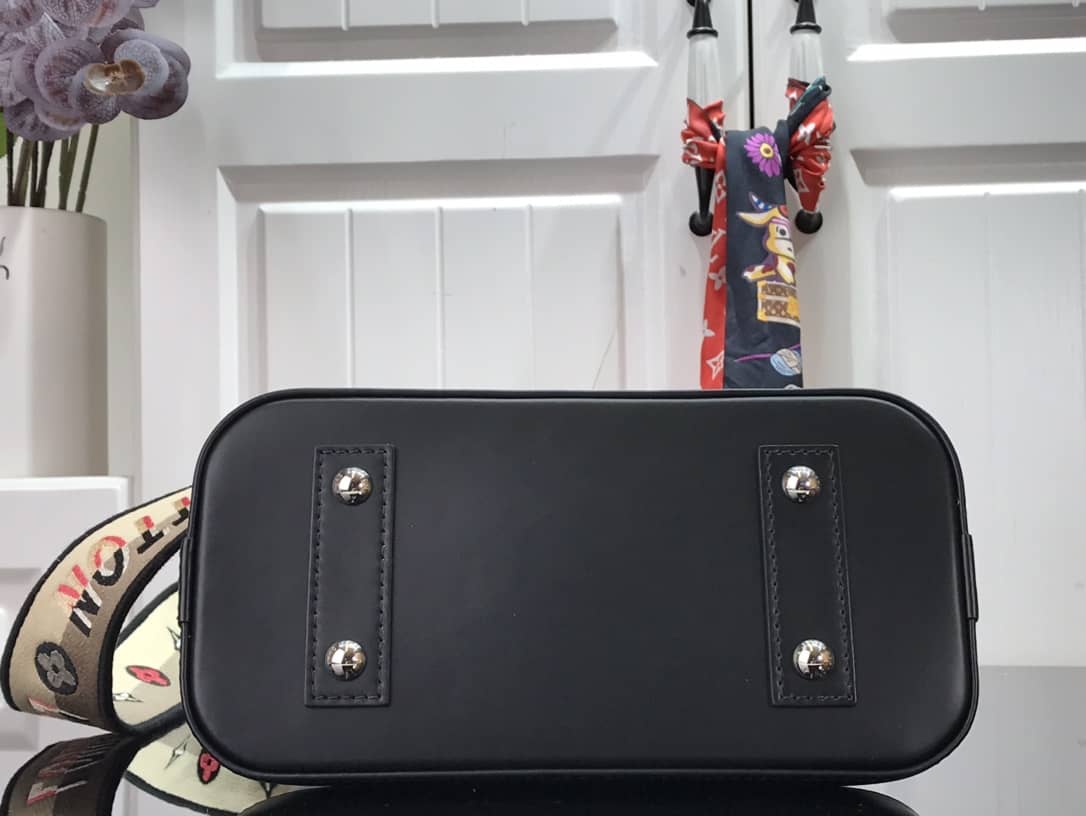 Louis Vuitton Alma PM Hand Bag Replica Black M40302