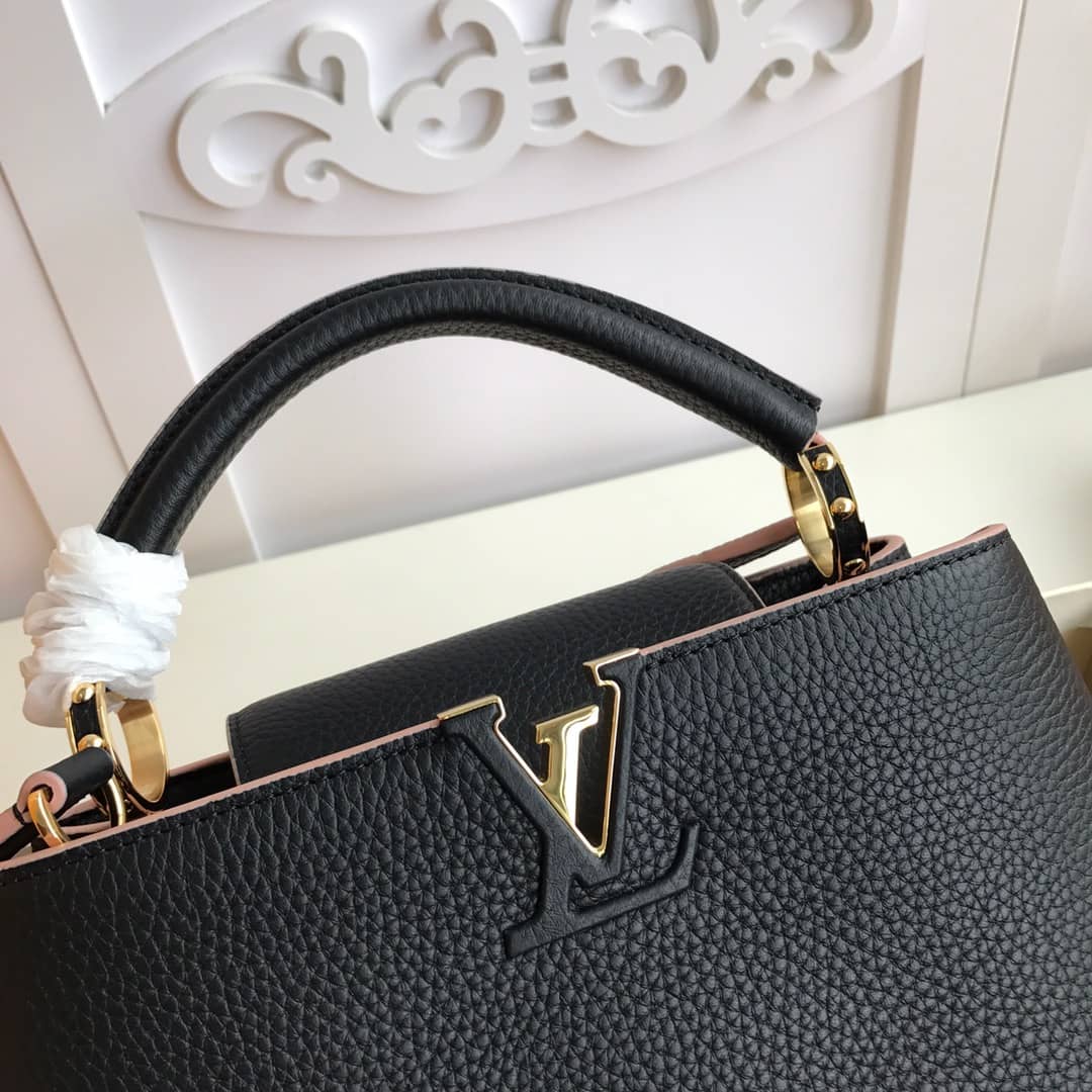 Louis Vuitton Capucines BB Taurillon Replica Leather Bag M53854