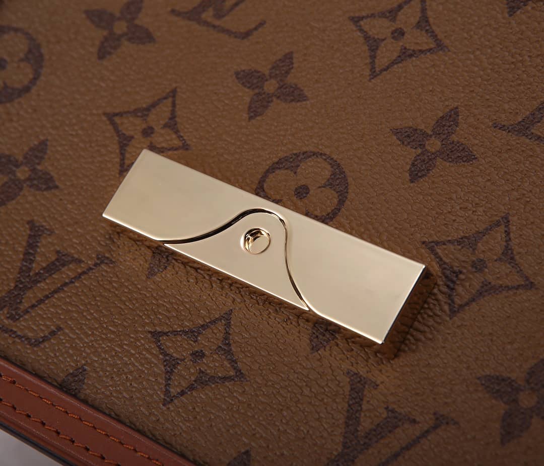 Louis Vuitton Dauphine Mini Monogram Replica Crossbody Bag Brown M44580
