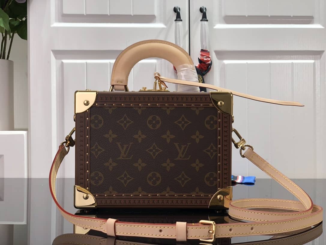 Louis Vuitton Valisette Tresor Monogram Canvas Replica Box M45675