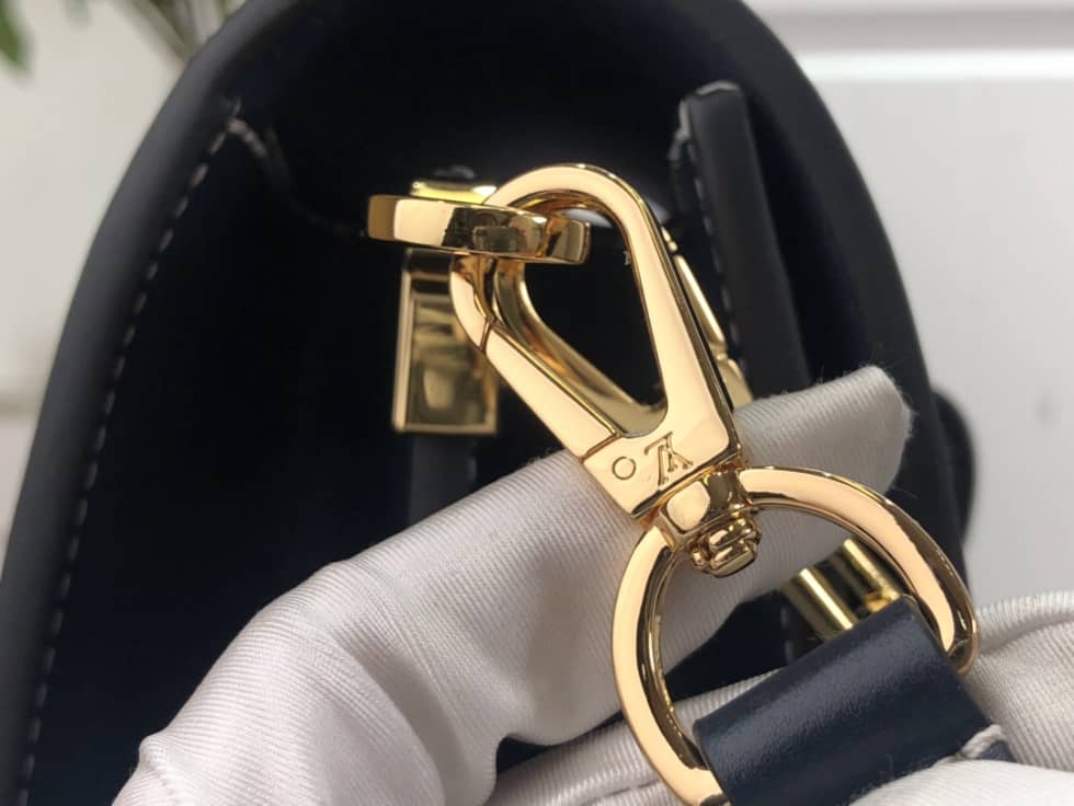 Louis Vuitton Dauphine MM Denim Leather M59631 Replica Shoulder Bag