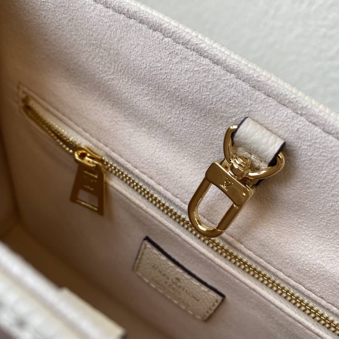 Louis Vuitton Mini Onthego Tote Replica White M45560