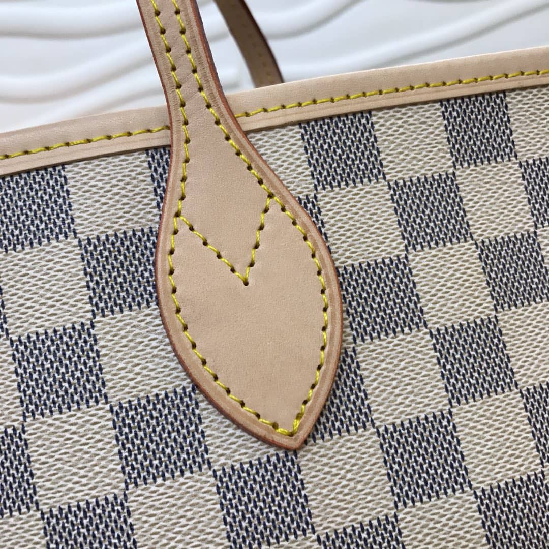Louis Vuitton Neverfull GM Damier Azur Tote Replica Beige N40990