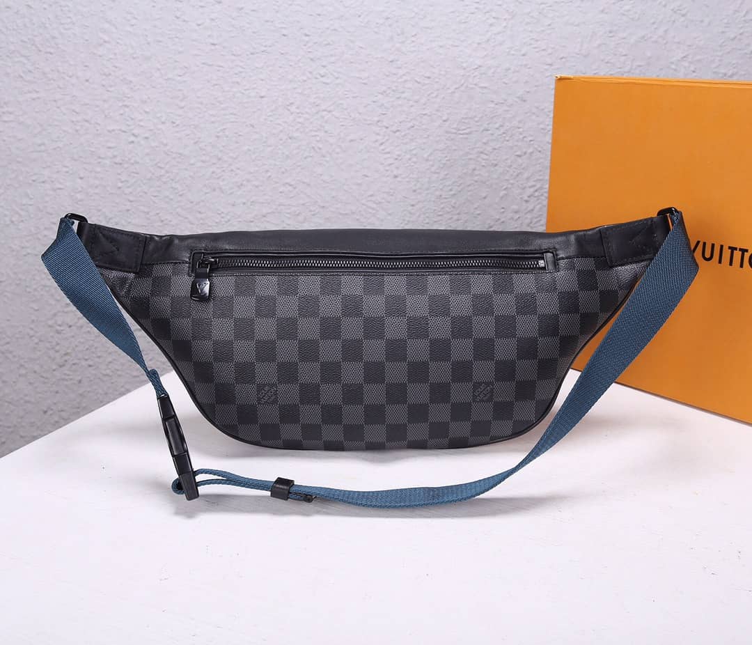 LV Bum Bag Dupe Discovery Damier Graphite Canvas N40187