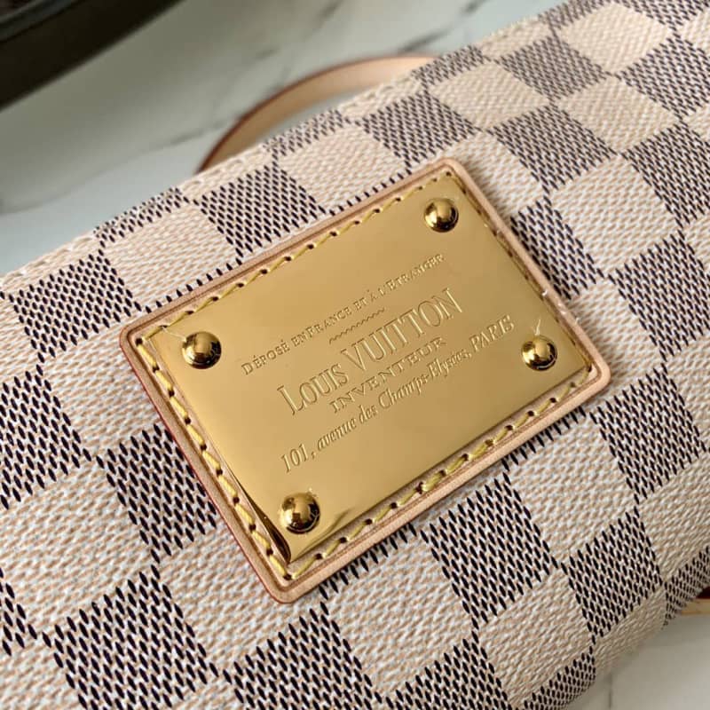 Louis Vuitton Eva 2way Damier Azur Replica Crossbody Bag N55214