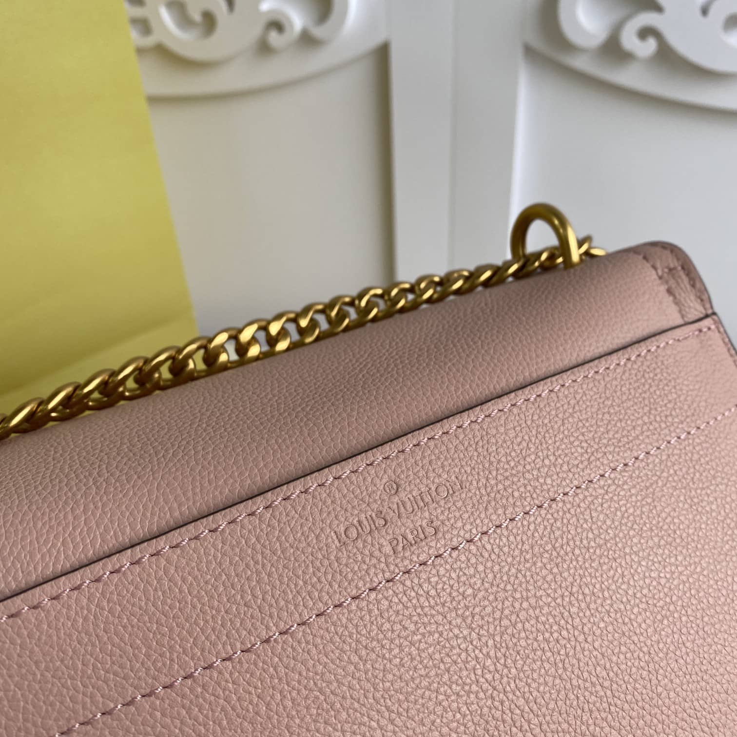 Louis Vuitton Lockme Chain PM Replica Bag Pink M57073