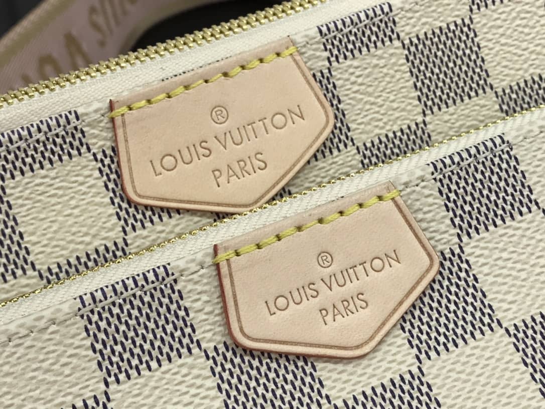 Louis Vuitton Multi Damier Azur Replica Pochette M44813