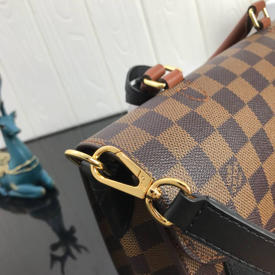 Louis Vuitton Damier Canvas Trendy Replica Crossbody Bag Black N40146