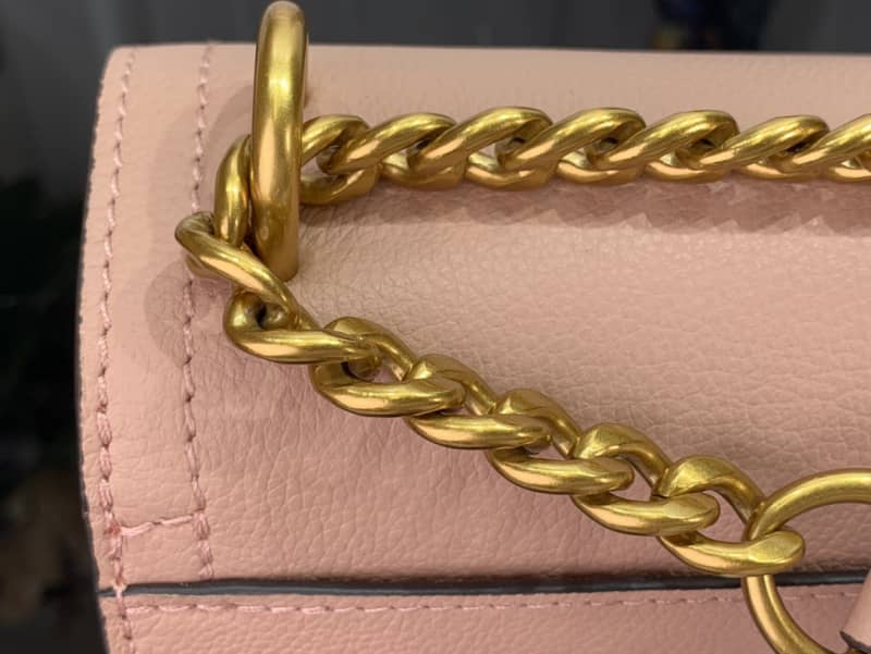 Louis Vuitton Lockme Chain PM Replica Handbag Pink M57073
