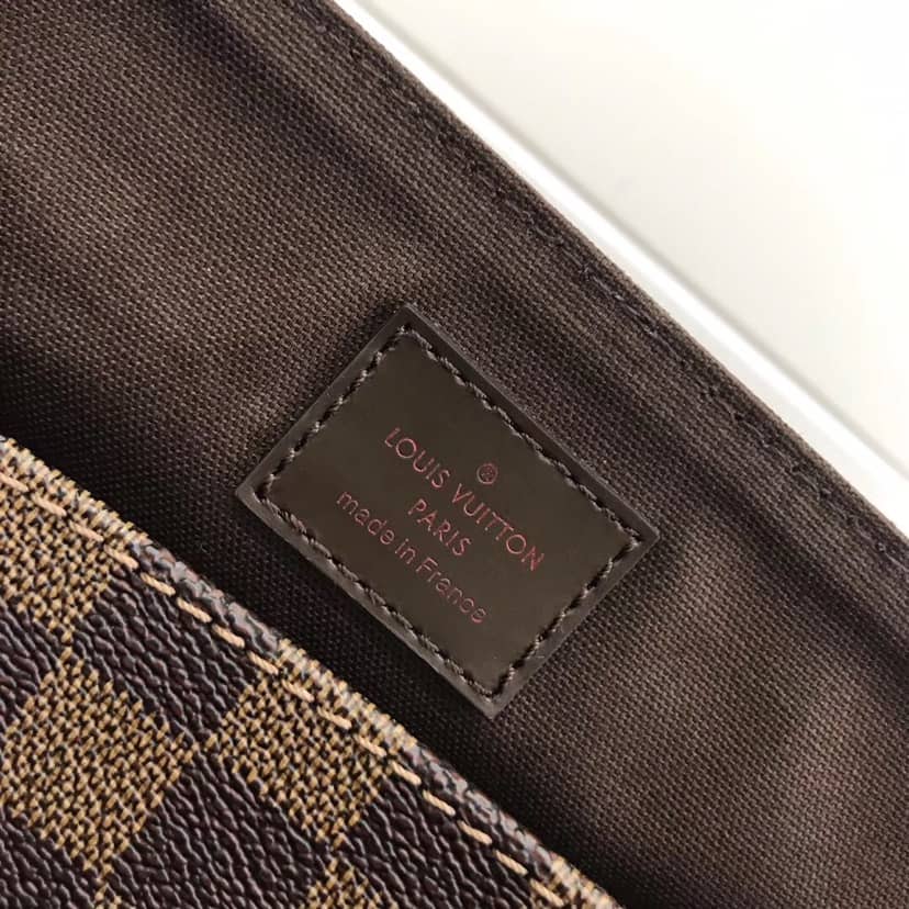 Louis Vuitton Damier Ebene Macassar Replica Shoulder Bag M41213