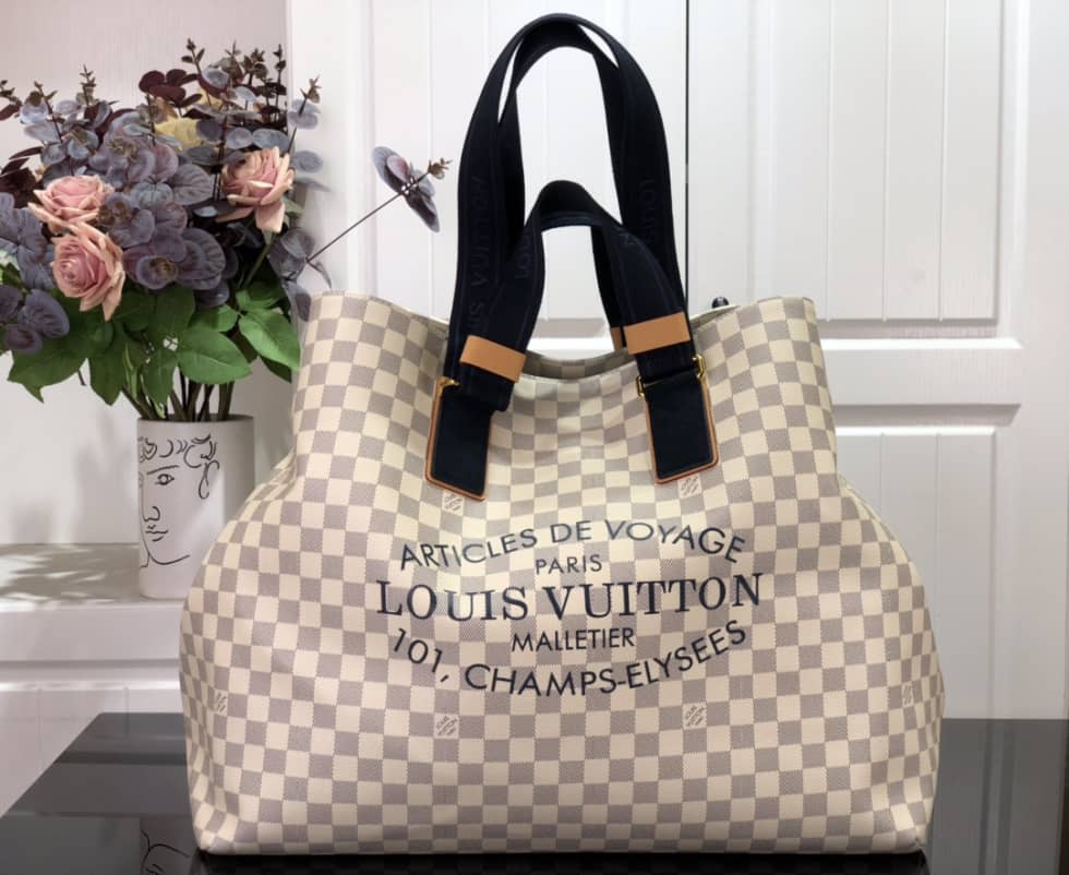 Louis Vuitton Cabas Damier Azur Canvas GM N41180 Replica Shoulder Bag