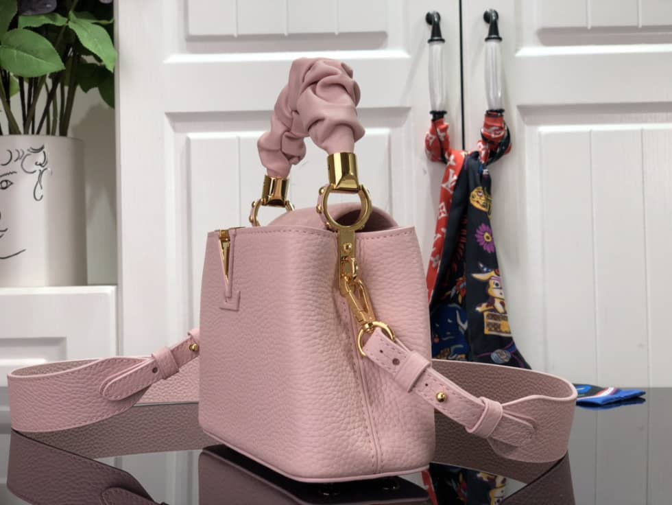 Louis Vuitton Capucines Mini Pink M58586 Replica Shoulder Bag