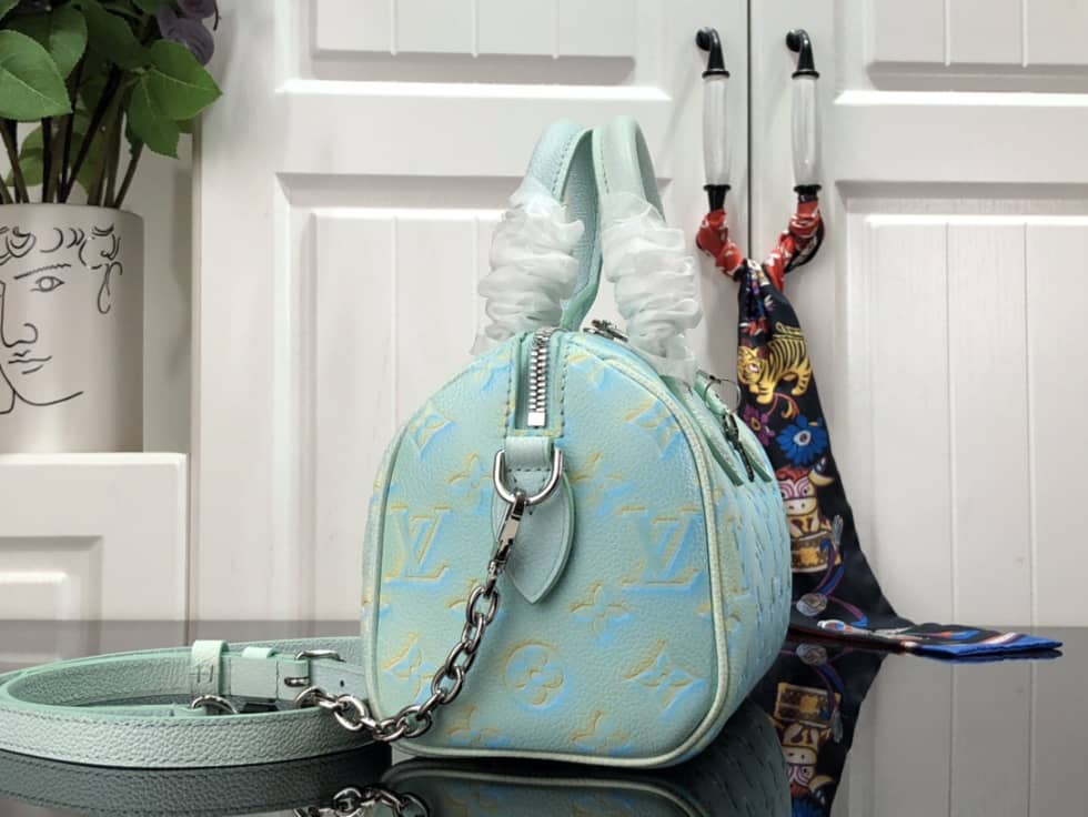 Louis Vuitton Crossbody Dupe Speedy 20 Crossbody Green M46163