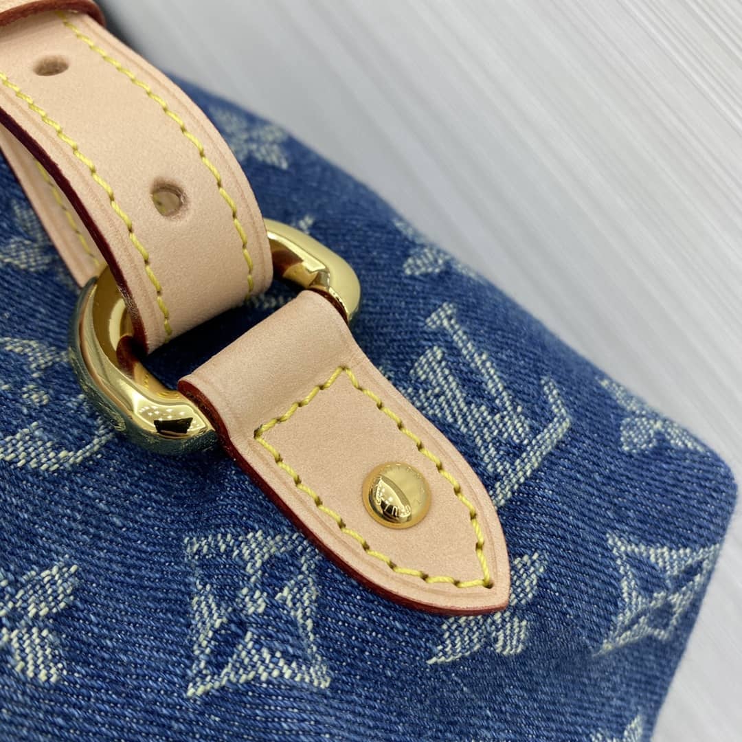 LV Backpack Replica Sac A Dos GM Blue Denim M95056
