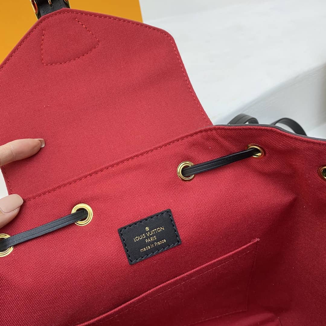 Louis Vuitton Monogram Canvas Montsouris BB Replica Bag M45516 Black