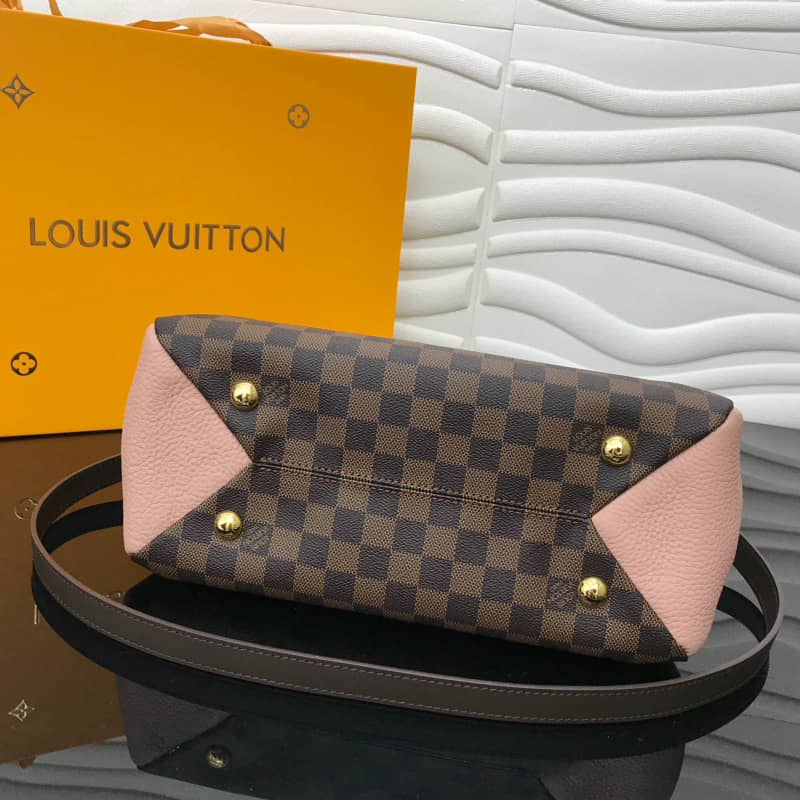 Louis Vuitton Damier Ebene Canvas Brittany Bag Replica Pink M41674